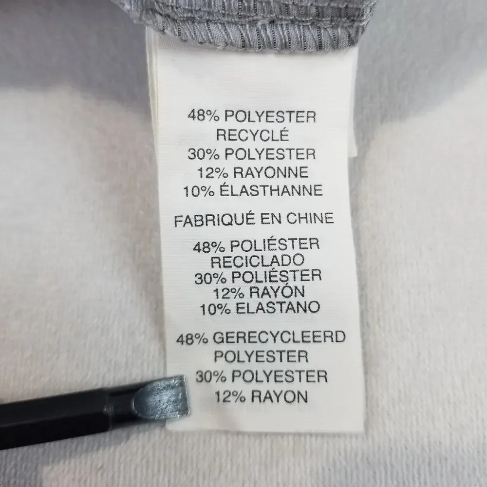 Vuori Shorts Mens 33 Gray Stripe Stretch Chino 6 In Inseam Travel Casual Golf